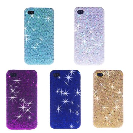 Apple iPhone 4G/4S Glitter Cases – 10 Pieces