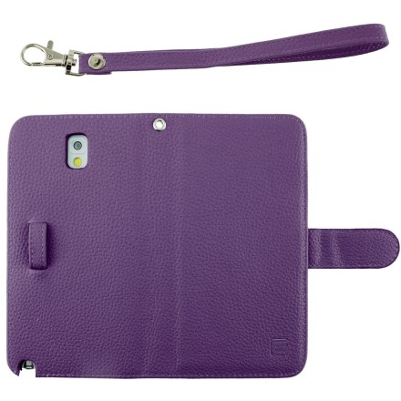 Samsung Galaxy Note 3 Faux Leather Wallet Case Bundle
